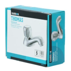 Handson Fonteinkraan Thomas Lage Uitloop Met Draaiknop Chroom -Badkamer Winkel 123 4718