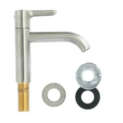 Atlantic Fonteinkraan Riley Met Hendel RVS -Badkamer Winkel 123 4759