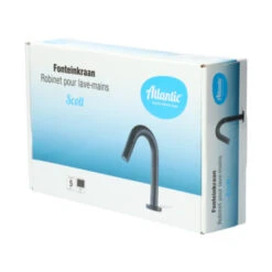 Atlantic Fonteinkraan Scott Met Draaiknop Zwart 20 Atlantic Fonteinkraan Scott Met Draaiknop Zwart -Badkamer Winkel 123 4771