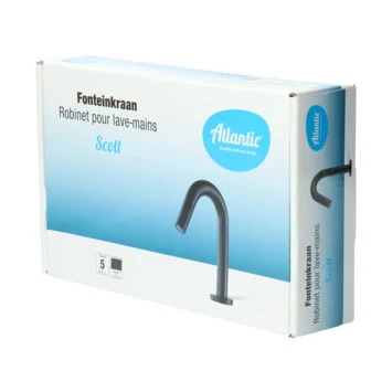 Atlantic Fonteinkraan Scott Met Draaiknop Zwart 10 Atlantic Fonteinkraan Scott Met Draaiknop Zwart - Afbeelding 10