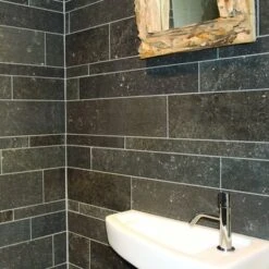 Wandtegel Capri Grijs 0,9 M² 7 Wandtegel Capri Grijs 0,9 M² -Badkamer Winkel 123 4860