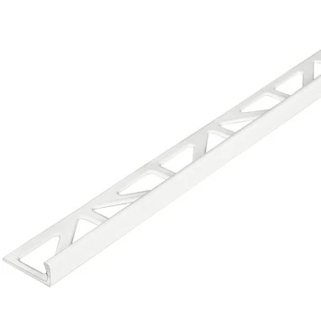 Tegelprofiel Haaks 8 Mm Aluminium Wit 1 Tegelprofiel Haaks 8 Mm Aluminium Wit
