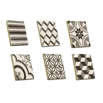 GAMMA Wandtegels Amadora Zwart & Wit 13x13 Cm 0,5 M² 2 GAMMA Wandtegels Amadora Zwart & Wit 13x13 Cm 0,5 M² - Afbeelding 2