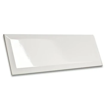 Wandtegel Metro XL Hoogglans Wit 15x45 Cm 1 M² 2 Wandtegel Metro XL Hoogglans Wit 15x45 Cm 1 M² - Afbeelding 2