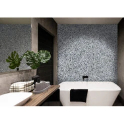 Nature Stone Pebble Antraciet 30x30 Cm 1 M² -Badkamer Winkel 123 4926