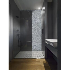 Nature Stone Pebble Antraciet 30x30 Cm 1 M² -Badkamer Winkel 123 4927