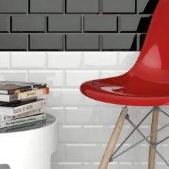 Wandtegel Metro Wit 7,5x15 Cm 0,5 M² -Badkamer Winkel 123 4986