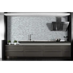 Stone Design Steenstrip Odyssee Grijs 0.59 M² 9 Stone Design Steenstrip Odyssee Grijs 0.59 M² -Badkamer Winkel 123 5054