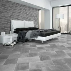 Vloertegel Dust Fumo Decor 30x30 Cm -Badkamer Winkel 123 5062