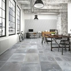 Vloertegel Dust Fumo 60,4x60,4 Cm 1,46 M² 5 Vloertegel Dust Fumo 60,4x60,4 Cm 1,46 M² -Badkamer Winkel 123 5104