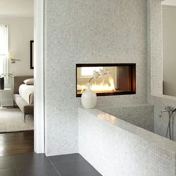 Wandtegel Mozaiek Kristal Grijs 30x30 Cm 10 Stuks 2 Wandtegel Mozaiek Kristal Grijs 30x30 Cm 10 Stuks - Afbeelding 2