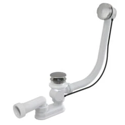 SEALSKIN Universele Bad Afvoer/-overloop 57 Cm Inclusief Sifon 50/52 Mm