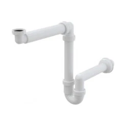 Sanivesk Ruimtebesparende Sifon 5/4-40mm -Badkamer Winkel 123 5215