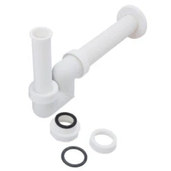 Sanivesk Ruimtebesparende Sifon Universeel Wit -Badkamer Winkel 123 5238