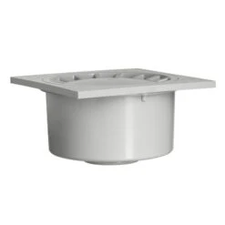 Martens Vloerput Onderuitlaat 20x20 Cm Ø75 Mm