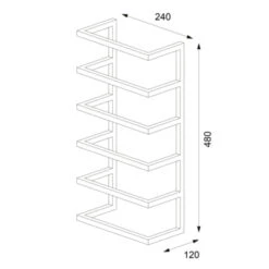 Sealskin Carré Handdoekrek Groot Zwart -Badkamer Winkel 123 642
