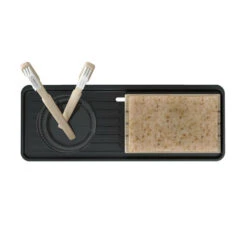 Tiger Planchet Carv 28 Cm Zwart -Badkamer Winkel 123 653