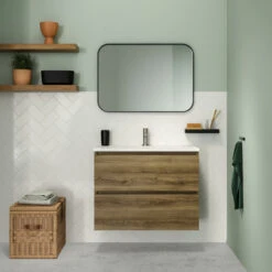 Tiger Planchet Carv 28 Cm Zwart -Badkamer Winkel 123 656