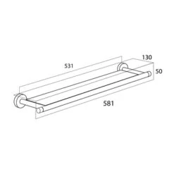 Tiger Planchet Boston Chroom -Badkamer Winkel 123 666