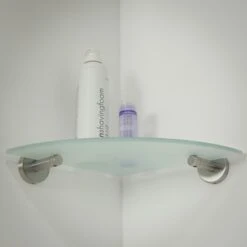 Tiger Hoekplanchet Boston RVS -Badkamer Winkel 123 689