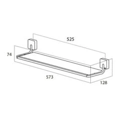 Tiger Planchet Impuls RVS -Badkamer Winkel 123 694