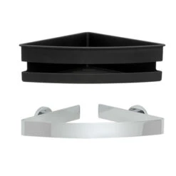 Tiger Noon Hoek Douchemand 22 X 8 X 22 Cm Chroom -Badkamer Winkel 123 781