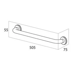 Handson Wandkorf Smart RVS 7 Handson Wandkorf Smart RVS -Badkamer Winkel 123 785