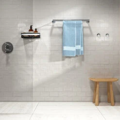 Tiger Noon Douchemand 30 X 8 X 13,8 Cm Chroom -Badkamer Winkel 123 807