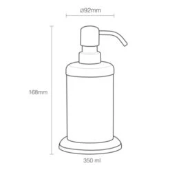 Sealskin Zeepdispenser Acero Taupe -Badkamer Winkel 123 835