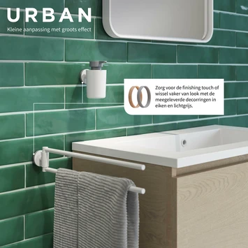 Tiger Zeepdispenser Urban Hangend Wit 9 Tiger Zeepdispenser Urban Hangend Wit - Afbeelding 9