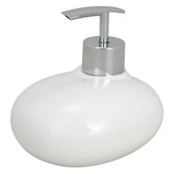 Wenko Zeepdispenser Pebblestone Wit