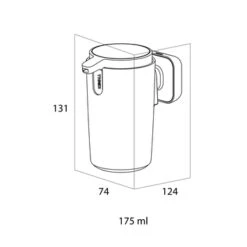 Tiger Zeepdispenser Carv 175 Ml Zwart -Badkamer Winkel 123 875