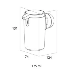 Tiger Zeepdispenser Cooper 175ml -Badkamer Winkel 123 881