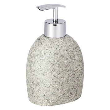 Wenko Zeepdispenser Puro Lichtgrijs 1 Wenko Zeepdispenser Puro Lichtgrijs