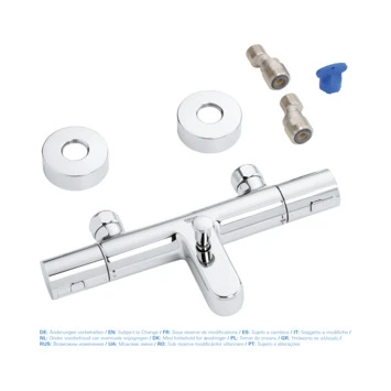 Grohe Thermostatische Badkraan Precision Joy Chroom 15 Cm 3 Grohe Thermostatische Badkraan Precision Joy Chroom 15 Cm - Afbeelding 3