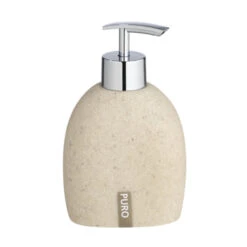 Wenko Zeepdispenser Puro Beige -Badkamer Winkel 123 905