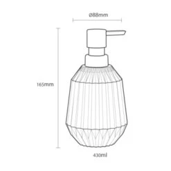 Sealskin Zeepdispenser Arte Zwart -Badkamer Winkel 123 978