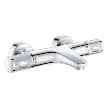 Grohe Thermostatische Badkraan Precision Feel Chroom 15 Cm 1 Grohe Thermostatische Badkraan Precision Feel Chroom 15 Cm